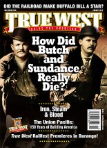 TRUE WEST magazine side cover August 2012