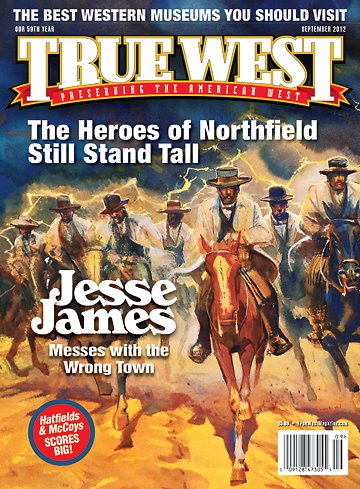 TRUE WEST magazine side cover September 2012