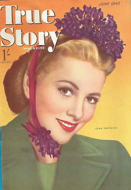 TRUE STORY (Au) magazine side cover June 1945