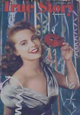 TRUE STORY (UK) magazine side cover January 1951