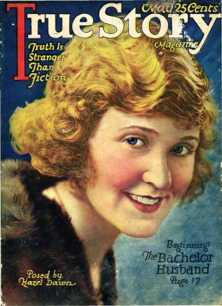 TRUE STORY magazine side cover May 1922