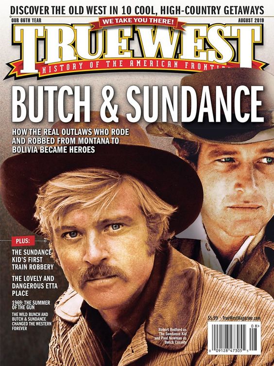 TRUE WEST magazine side cover  August 2019