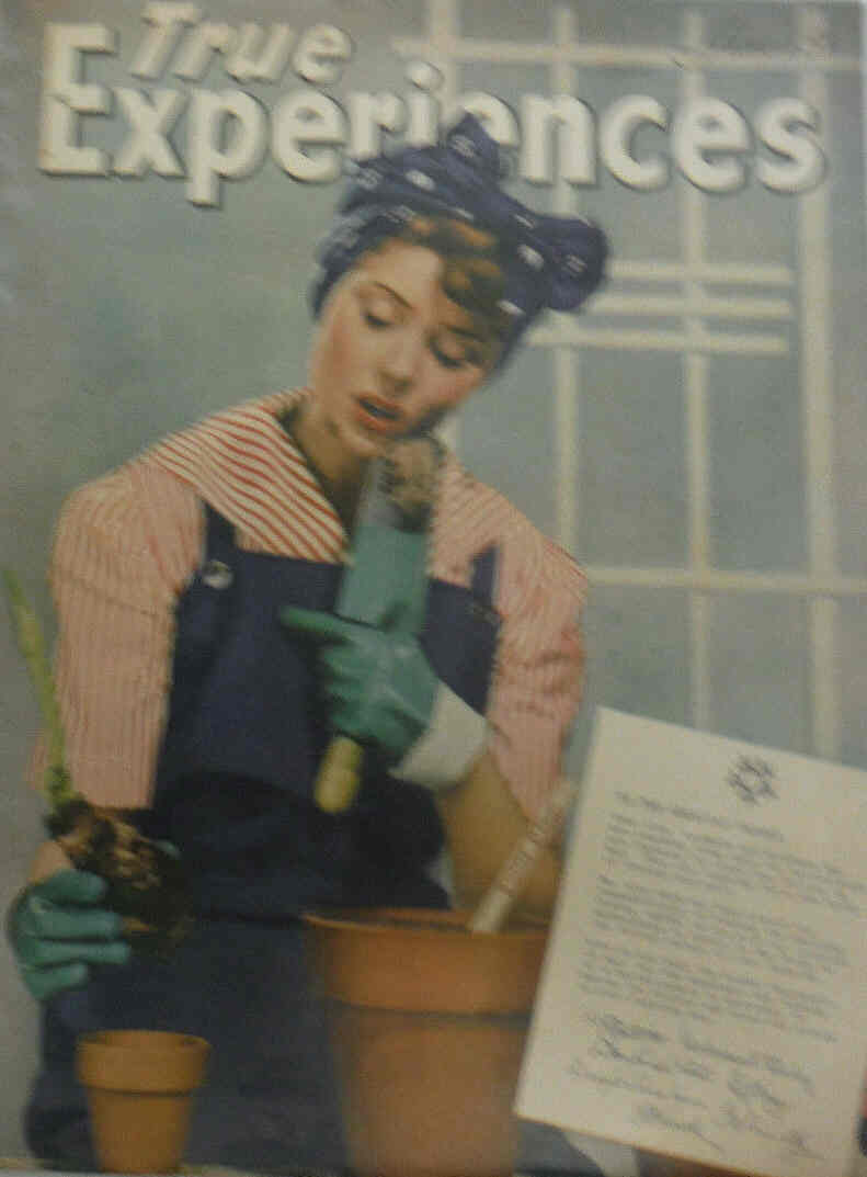 TRUE EXPERIENCES magazine side cover June 1945
