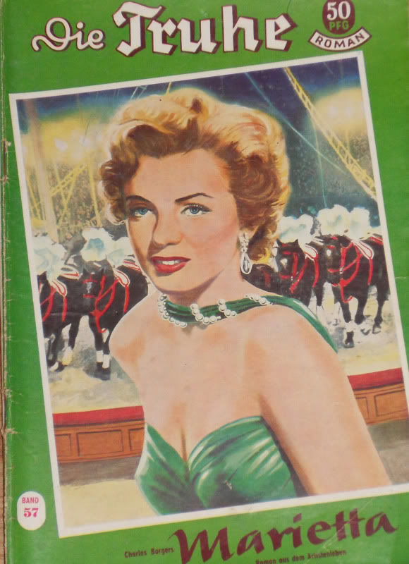 TRUHE |DIE magazine side cover Issue 57  1950