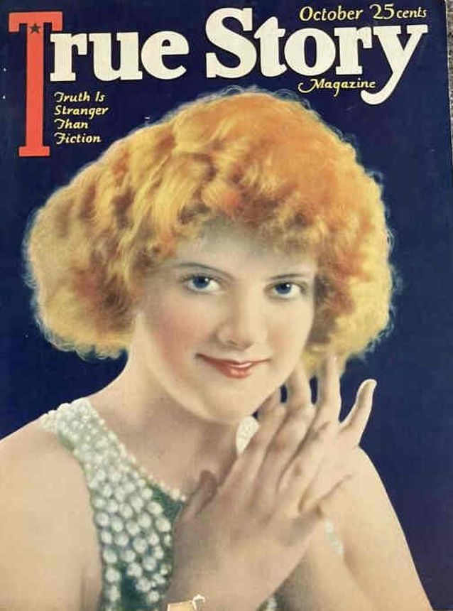 TRUE STORY magazine side cover  October 1924
