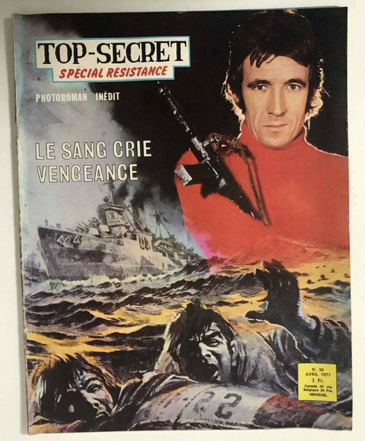 TOP-SECRET SPECIAL RESISTANCE magazine side cover Issue 36  April 1971