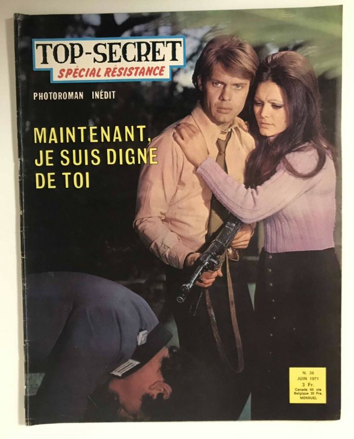TOP-SECRET SPECIAL RESISTANCE magazine side cover Issue 38  June 1971