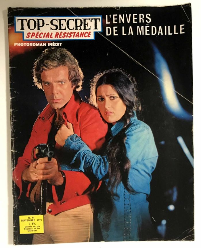 TOP-SECRET SPECIAL RESISTANCE magazine side cover Issue 41  September 1971