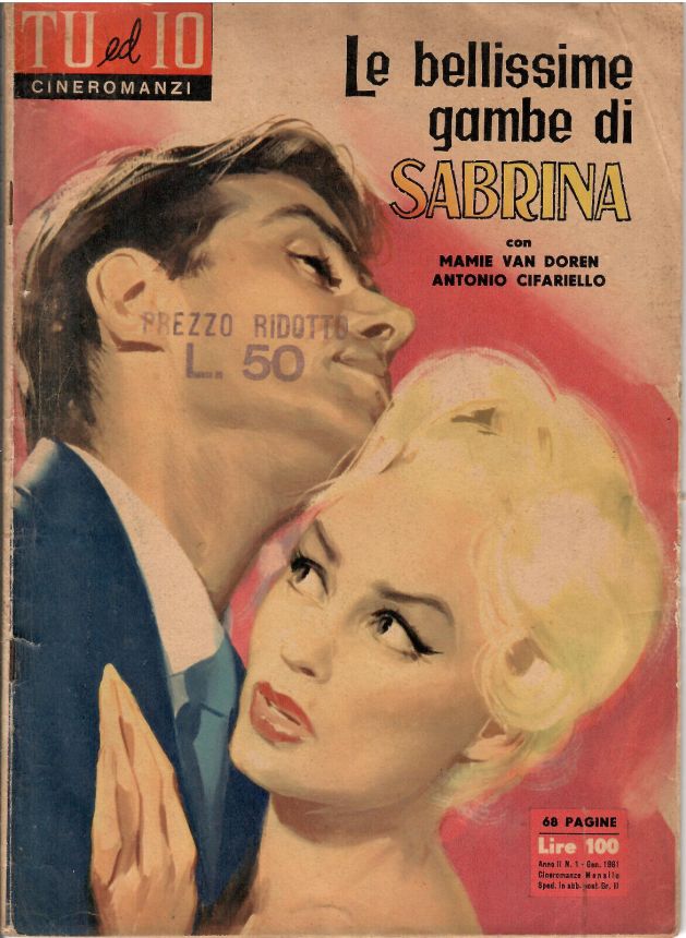 TU ED IO CINEROMANZI magazine side cover  January 1961