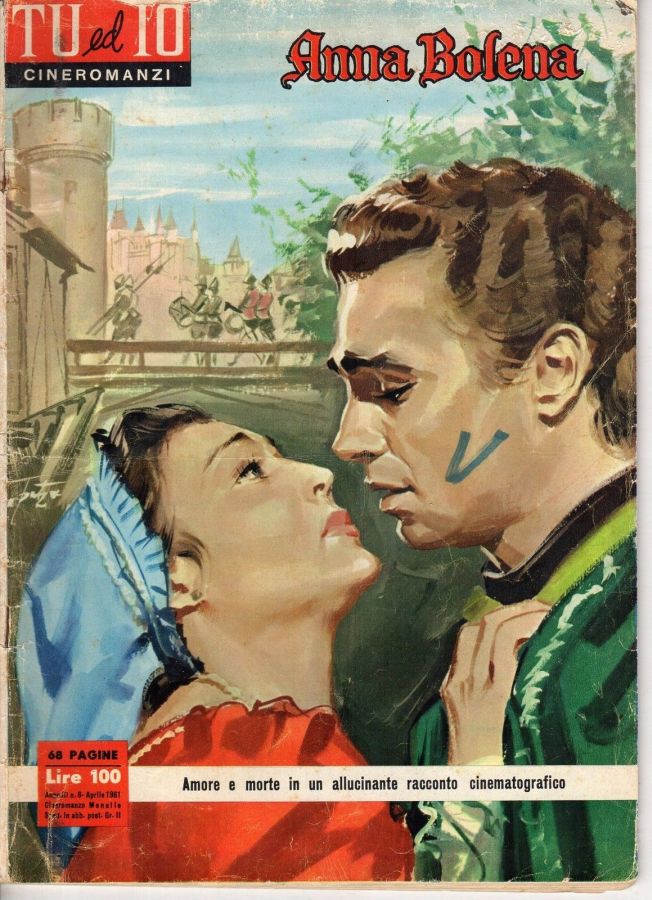 TU ED IO CINEROMANZI magazine side cover Issue 6  April 1961