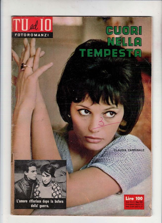 TU ED IO CINEROMANZI magazine side cover  May 1962