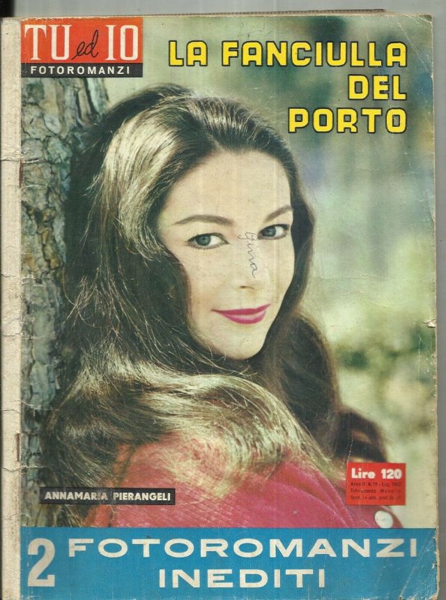 TU ED IO CINEROMANZI magazine side cover Issue 19  July 1963