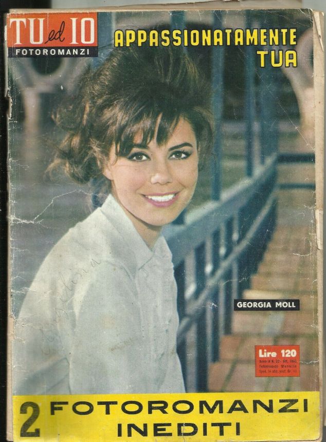 TU ED IO CINEROMANZI magazine side cover Issue 22  October 1963