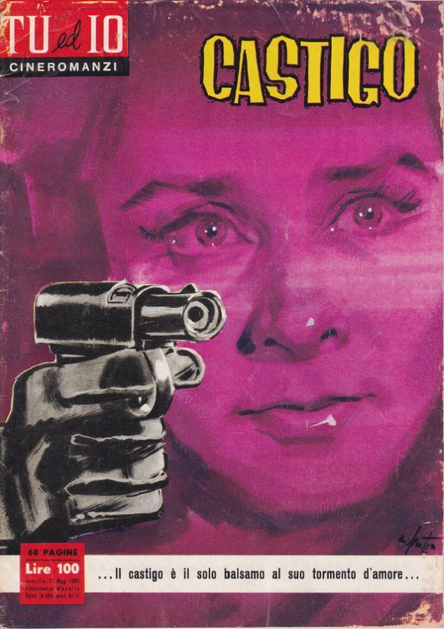 TU ED IO CINEROMANZI magazine side cover Issue 7 May 1961