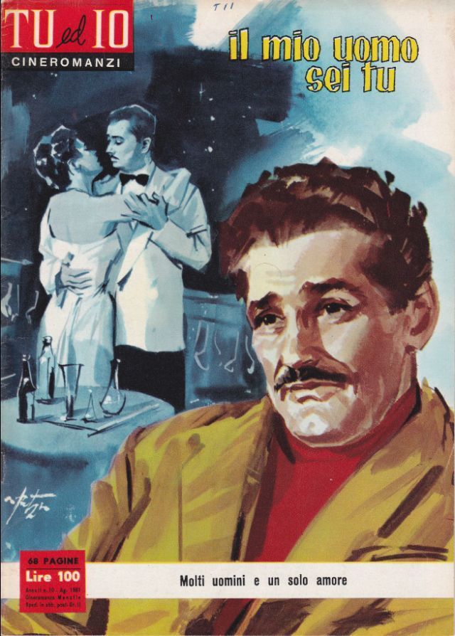 TU ED IO CINEROMANZI magazine side cover Issue 10  1961