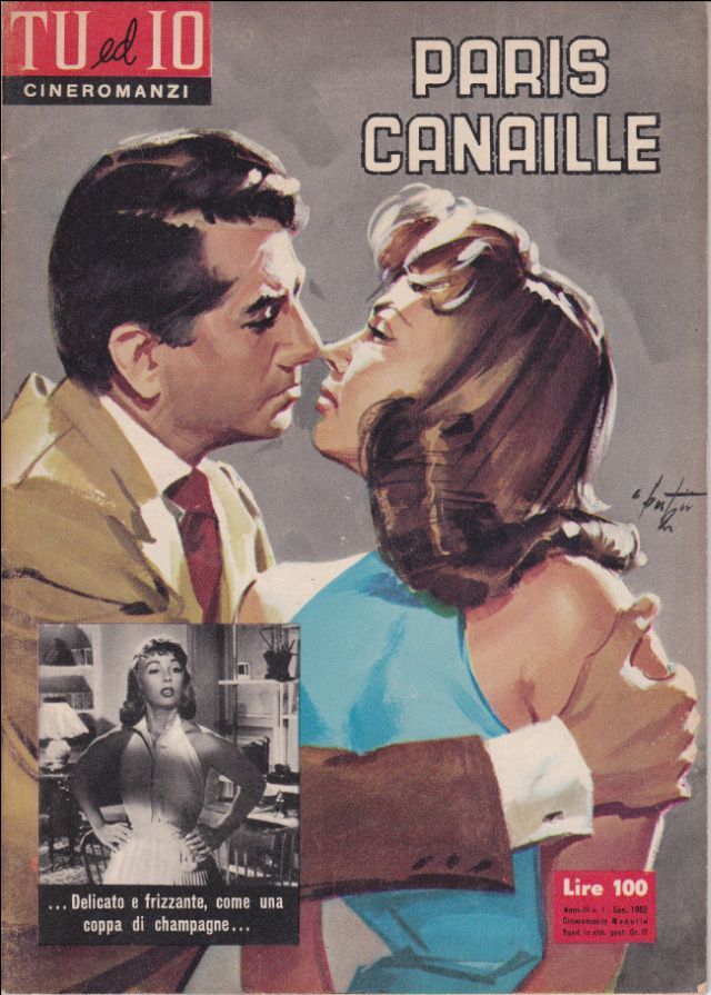 TU ED IO CINEROMANZI magazine side cover Issue 1 January 1962