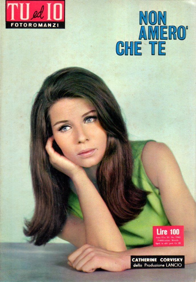 TU ED IO CINEROMANZI magazine side cover Issue 30  1965