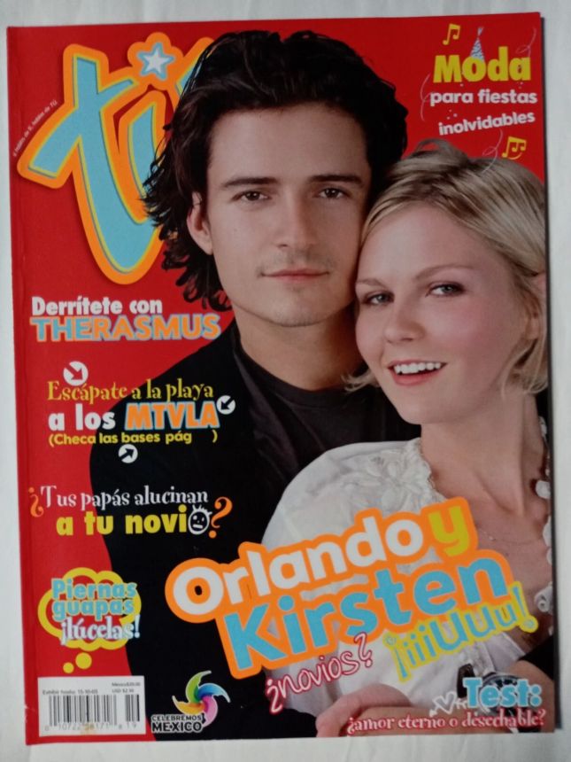TU MEXICO magazine side cover  October 2005