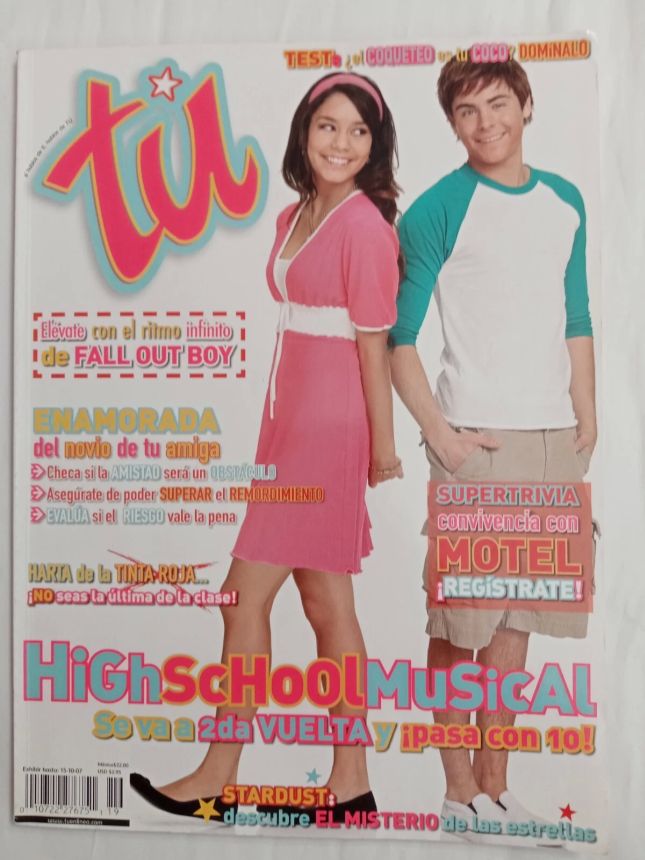 TU MEXICO magazine side cover  October 2007