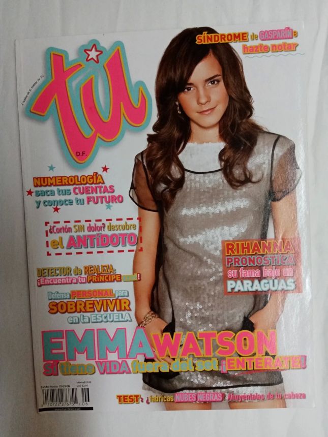 TU MEXICO magazine side cover  March 2008