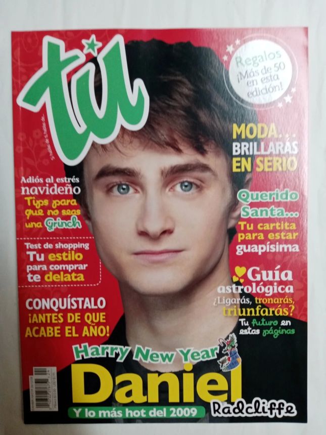 TU MEXICO magazine side cover  December 2008