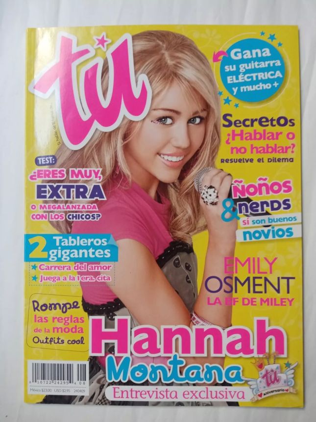 TU MEXICO magazine side cover  April 2009