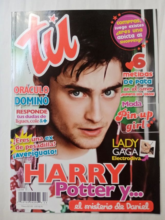 TU MEXICO magazine side cover  July 2009
