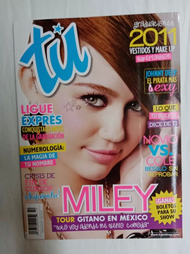 TU MEXICO magazine side cover  May 2011
