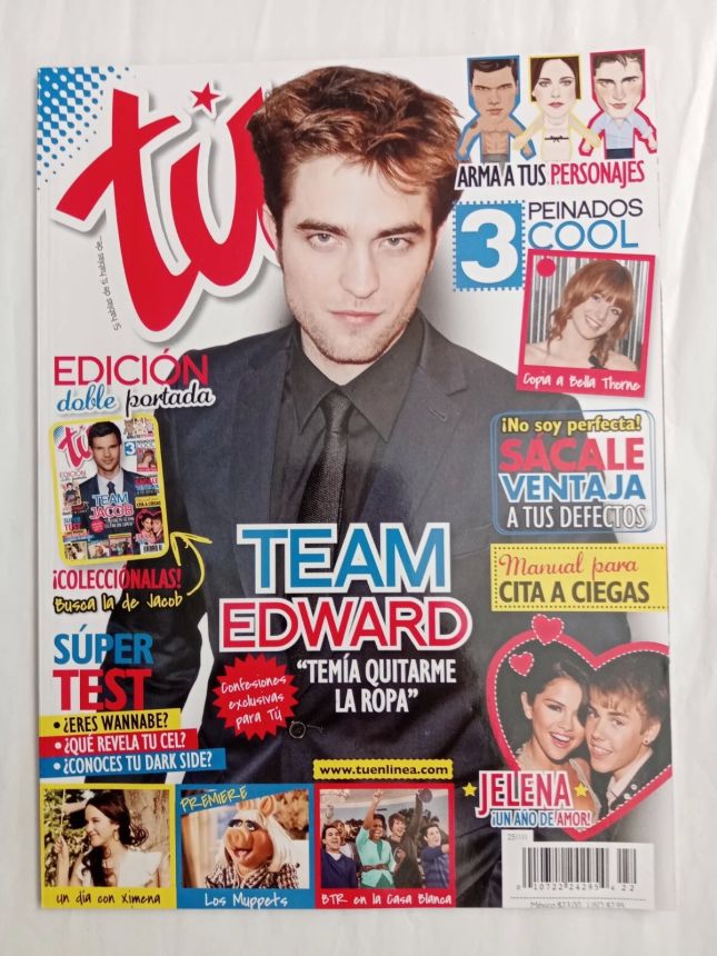 TU MEXICO magazine side cover  November 2011