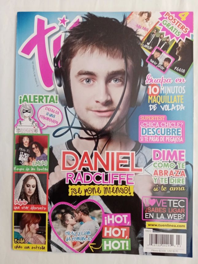 TU MEXICO magazine side cover  February 2012