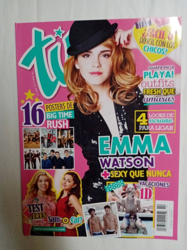 TU MEXICO magazine side cover  July 2013