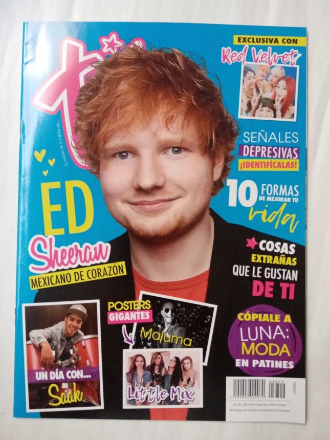TU MEXICO magazine side cover  May 2017