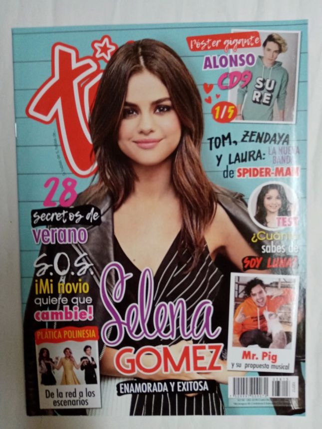 TU MEXICO magazine side cover  July 2017