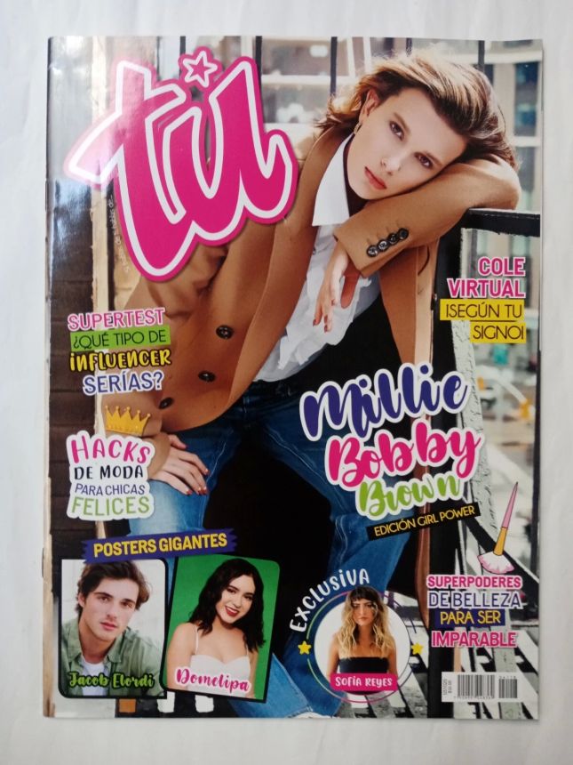 TU MEXICO magazine side cover  October 2020