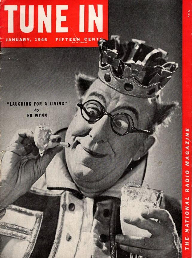 TUNE IN magazine side cover  January 1945