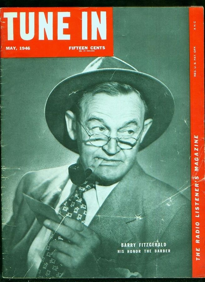 TUNE IN magazine side cover May 1946
