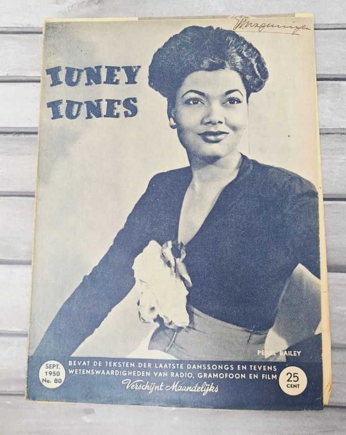 TUNEY TUNES magazine side cover Issue 80  September 1950