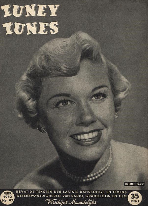 TUNEY TUNES magazine side cover Issue 97  February 1952