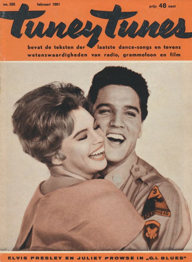 TUNEY TUNES magazine side cover Issue 205  February 1961