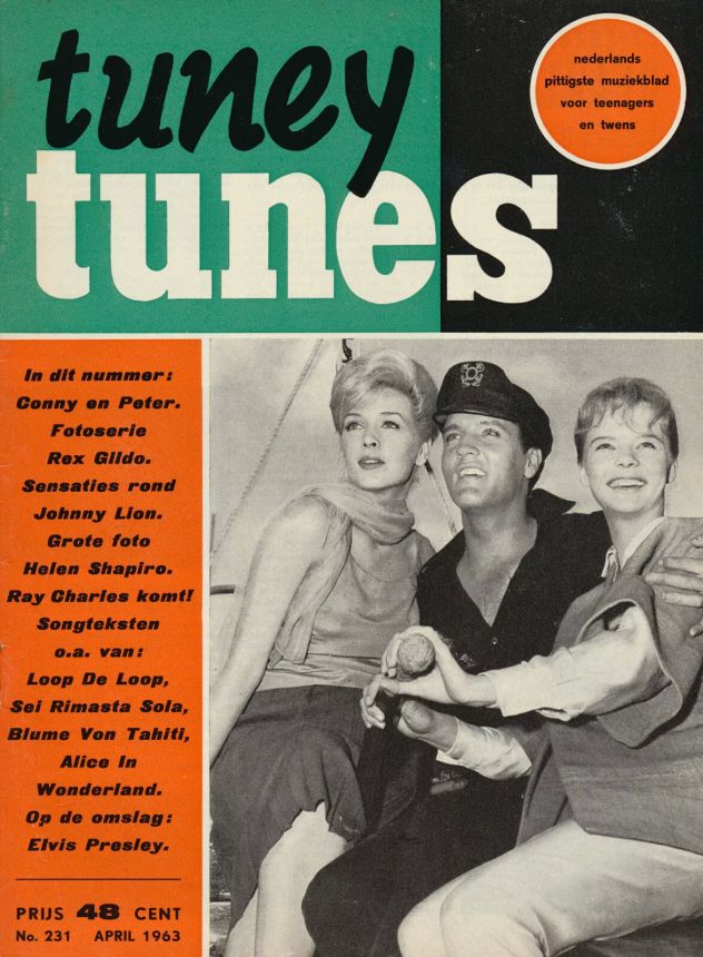 TUNEY TUNES magazine side cover Issue 231  April 1963