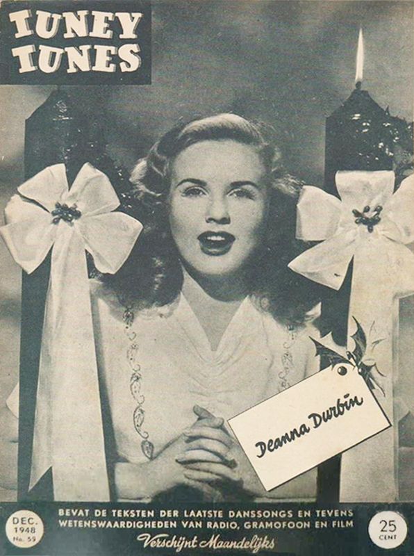 TUNEY TUNES magazine side cover Issue 59  December 1948