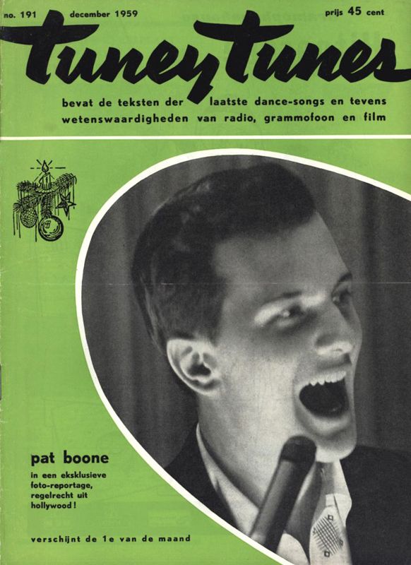 TUNEY TUNES magazine side cover Issue 191  December 1959