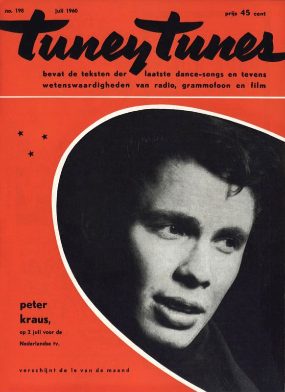 TUNEY TUNES magazine side cover Issue 198  July 1960