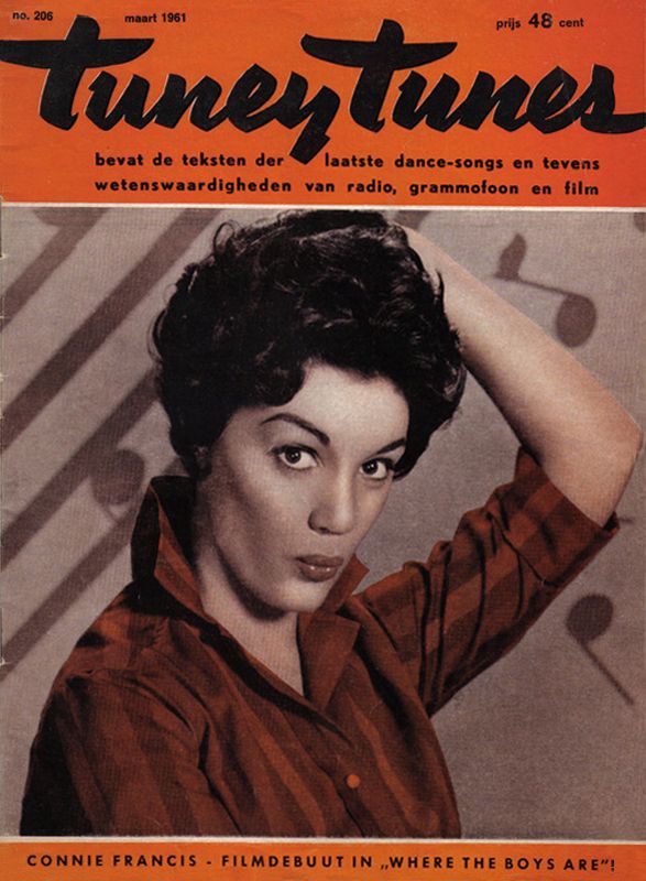 TUNEY TUNES magazine side cover Issue 206  September 1961