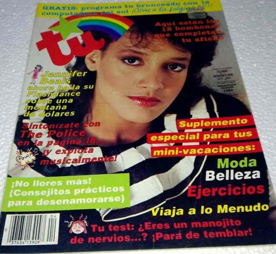 TU PERU magazine side cover  April 1984