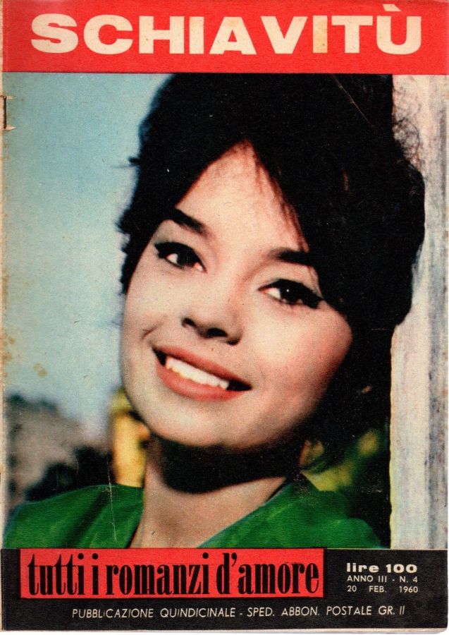 TUTTI I ROMANZI D AMORE magazine side cover Issue 4 20 February 1960