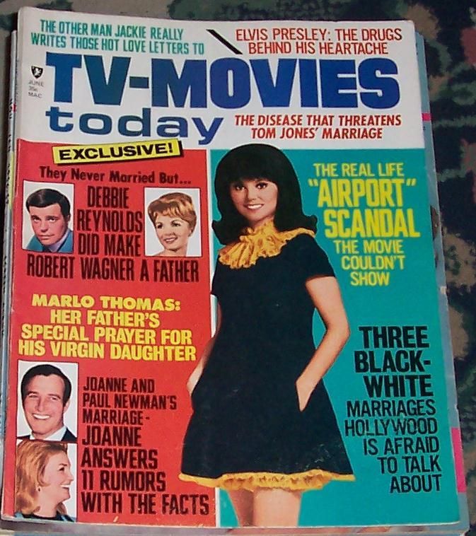 TV-MOVIES TODAY magazine side cover June 1970