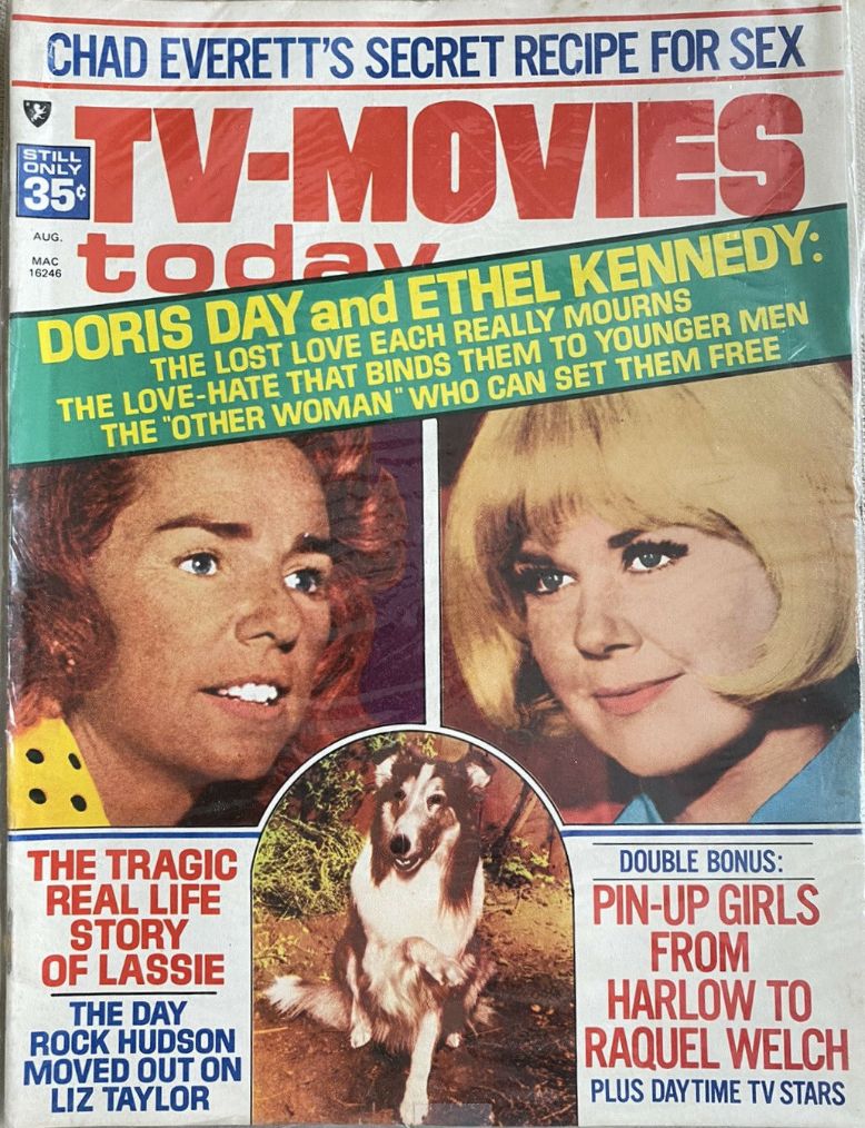 TV-MOVIES TODAY magazine side cover  Vol 4 # 3 August 1972