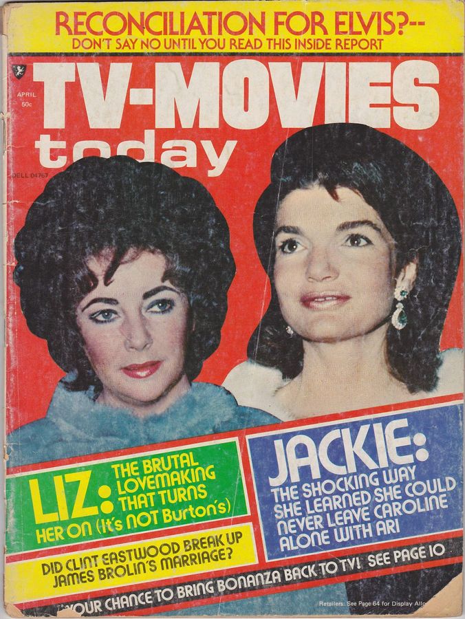 TV-MOVIES TODAY magazine side cover April 1973