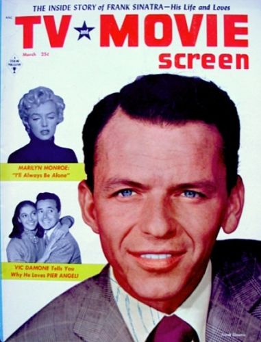 TV AND MOVIE SCREEN magazine side cover  Vol 2 # 3 March 1955